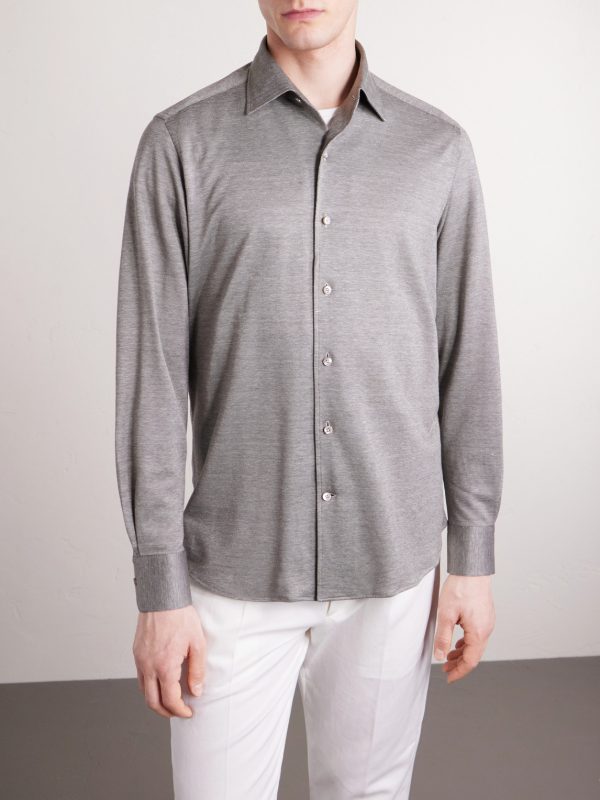 Silk, Linen and Cotton-Blend Shirt - FR