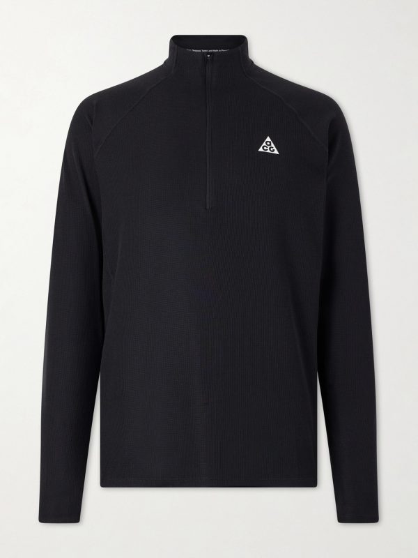 ACG Trail Logo-Print Dri-FIT Half-Zip Running Top ACG Trail Logo-Print Dri-FIT Half-Zip Running Top