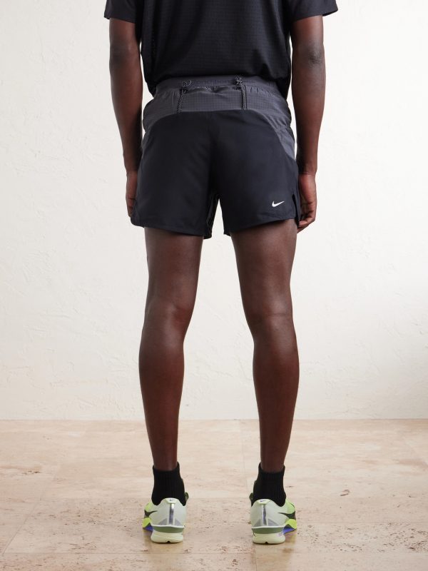 ACG Second Sunrise Logo-Print Shell Running Shorts - BK