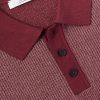 Honeycomb-Knit Silk and Cotton-Blend Polo Shirt - E1 Honeycomb-Knit Silk and Cotton-Blend Polo Shirt - E1