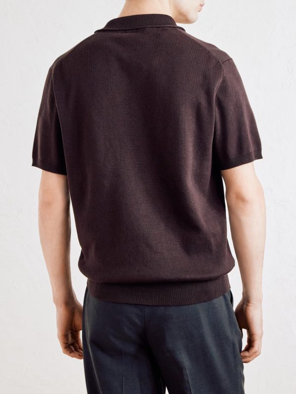 Milano Cotton Polo Shirt - BK