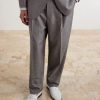 Woven Suede Penny Loafers - OU