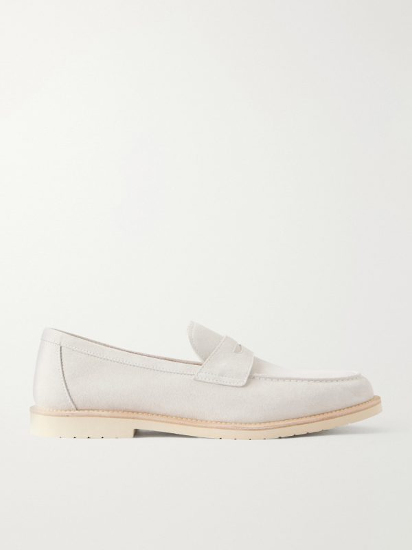Suede Penny Loafers Suede Penny Loafers