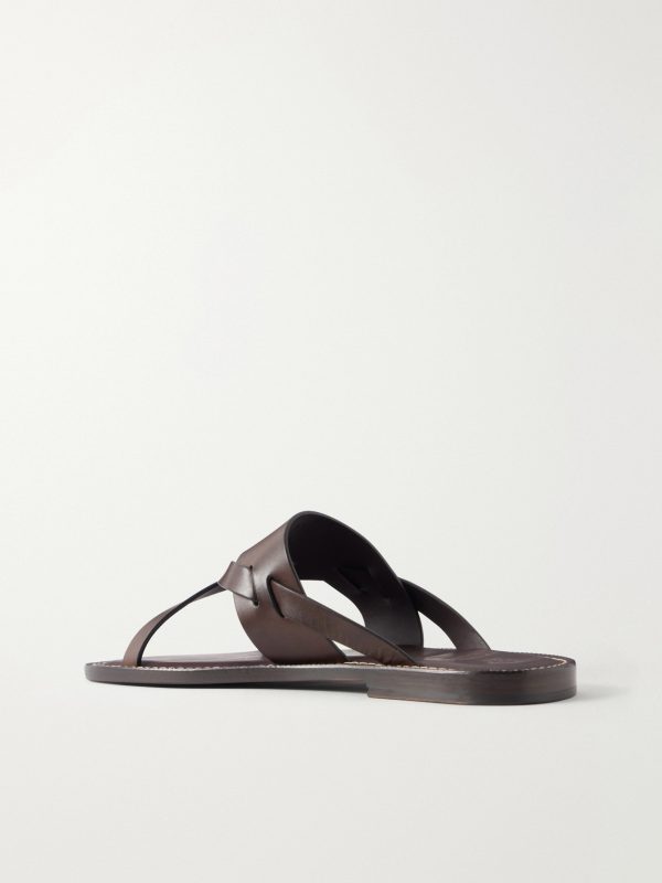 Leather Sandals - BK