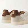 Suede and Cotton Sneakers - CU Suede and Cotton Sneakers - CU