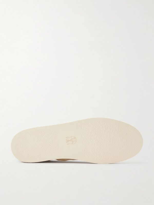 Suede and Cotton Sneakers - E1 Suede and Cotton Sneakers - E1