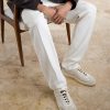 Suede and Cotton Sneakers - OU Suede and Cotton Sneakers - OU