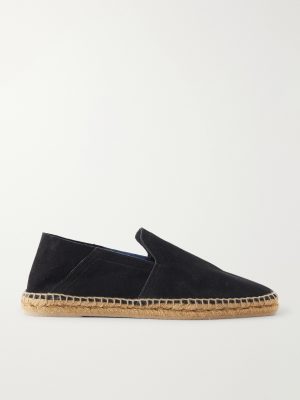 Parker Collapsible-Heel Suede Espadrilles