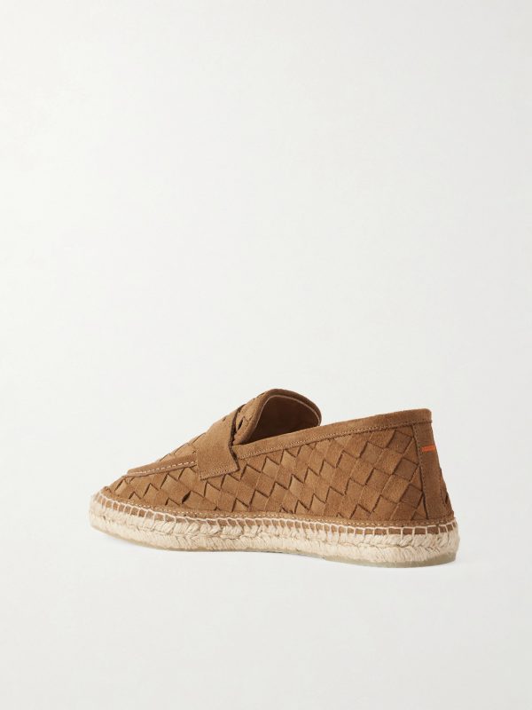 Nilo Woven Suede Espadrilles - BK Nilo Woven Suede Espadrilles - BK