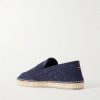 Nilo Woven Suede Espadrilles - BK