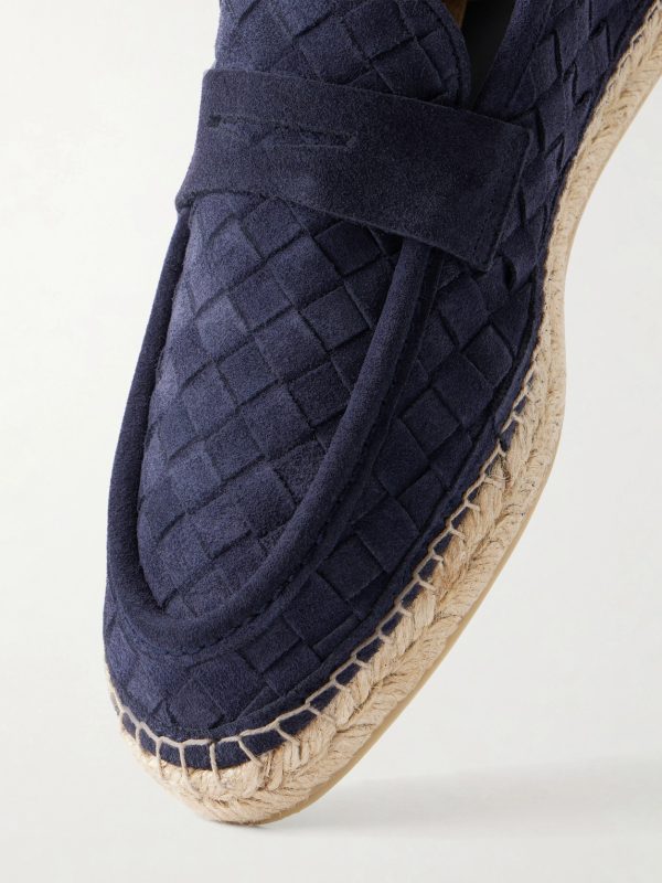 Nilo Woven Suede Espadrilles - CU