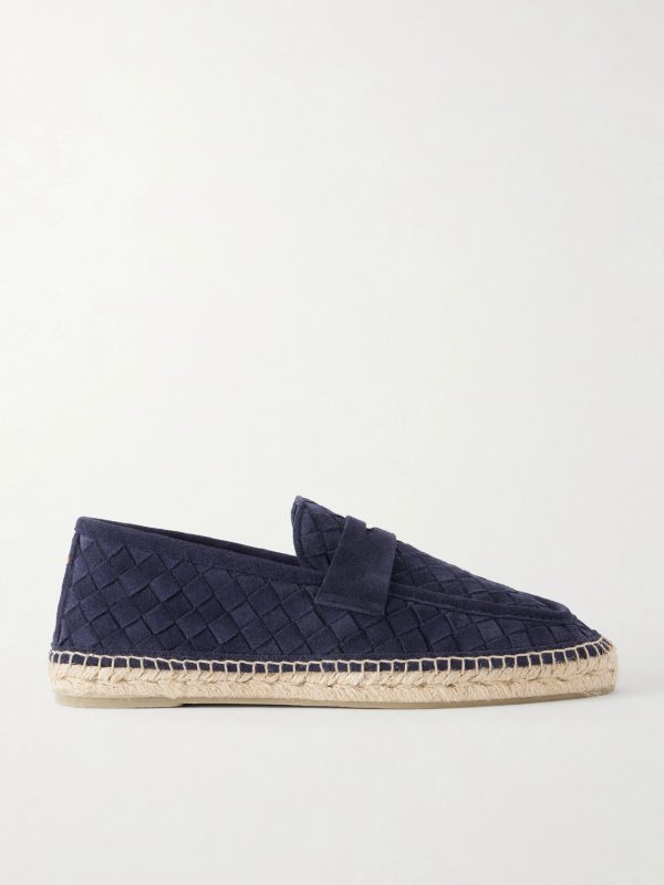 Nilo Woven Suede Espadrilles