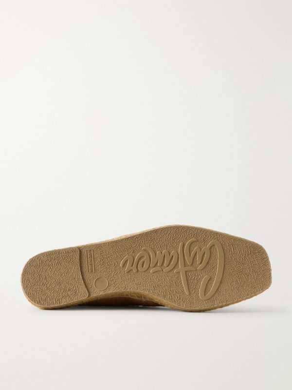 Parker Collapsible-Heel Suede Espadrilles - E1