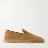 Parker Collapsible-Heel Suede Espadrilles