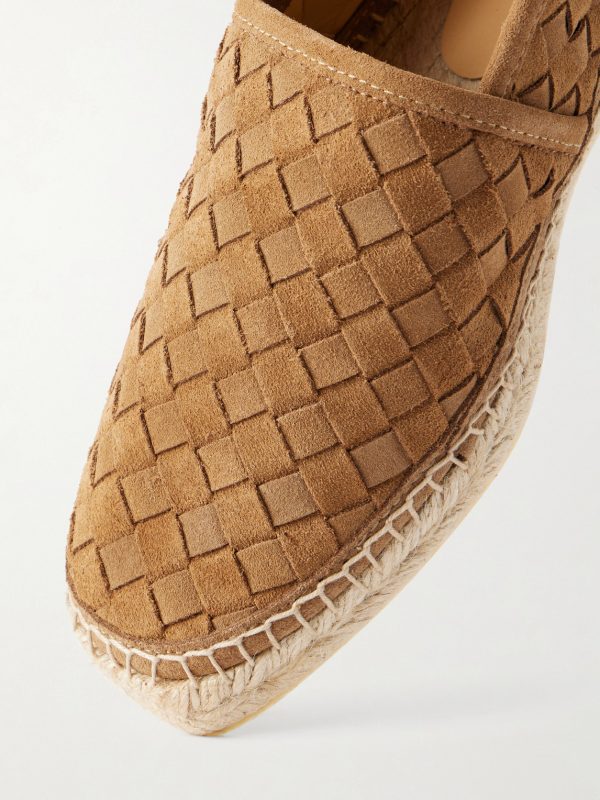 Porto Woven Suede Espadrilles - CU