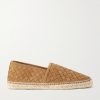 Porto Woven Suede Espadrilles