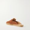 Nando Suede Backless Espadrilles - BK Nando Suede Backless Espadrilles - BK