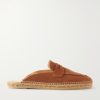 Nando Suede Backless Espadrilles Nando Suede Backless Espadrilles