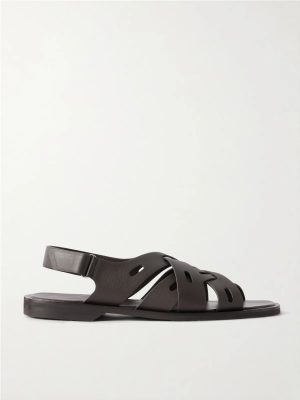 Seaford Full-Grain Leather Sandals