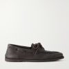 Foil Full-Grain Leather Boat Shoes Foil Full-Grain Leather Boat Shoes