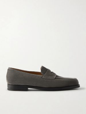 Lopez Suede Penny Loafers