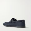 Foil Nubuck Boat Shoes - BK Foil Nubuck Boat Shoes - BK