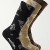 Lineage Three-Pack Cotton-Blend Socks