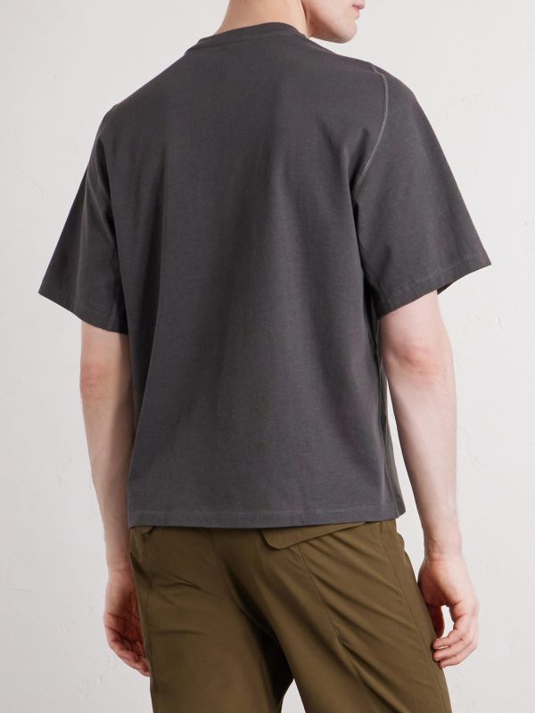Root Organic Cotton and Hemp-Blend Jersey T-Shirt - BK Root Organic Cotton and Hemp-Blend Jersey T-Shirt - BK