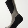Ritual Three-Pack Stretch Merino Wool-Blend Socks - BK