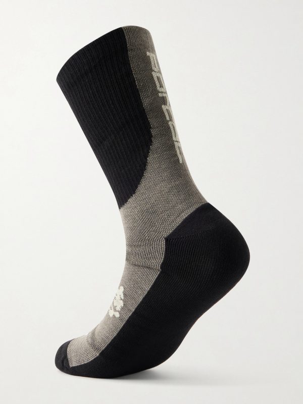 Ritual Three-Pack Stretch Merino Wool-Blend Socks - BK