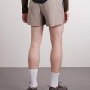 Marka Liner Straight-Leg 5" Mesh-Trimmed Recycled-Shell Running Shorts - BK
