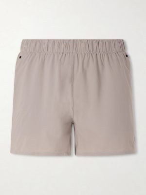 Marka Liner Straight-Leg 5" Mesh-Trimmed Recycled-Shell Running Shorts Marka Liner Straight-Leg 5" Mesh-Trimmed Recycled-Shell Running Shorts