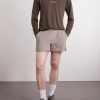 Marka Liner Straight-Leg 5" Mesh-Trimmed Recycled-Shell Running Shorts - OU