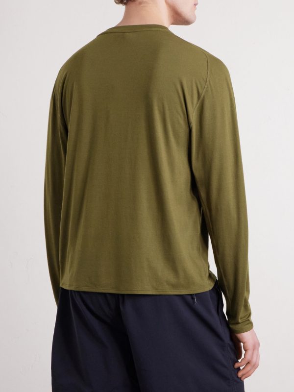 Drift Merino Wool-Blend Jersey T-Shirt - BK