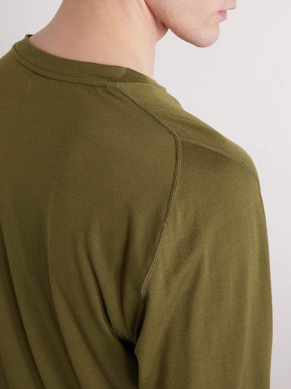 Drift Merino Wool-Blend Jersey T-Shirt - CU