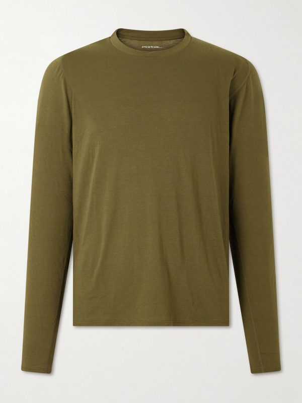 Drift Merino Wool-Blend Jersey T-Shirt