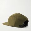 Radius Logo-Print Recycled-Shell Cap - BK Radius Logo-Print Recycled-Shell Cap - BK