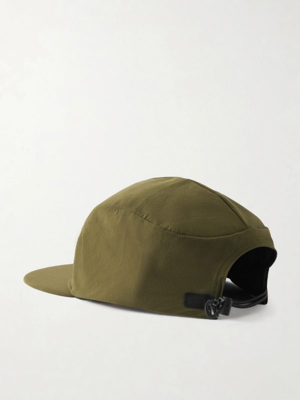 Radius Logo-Print Recycled-Shell Cap - BK Radius Logo-Print Recycled-Shell Cap - BK