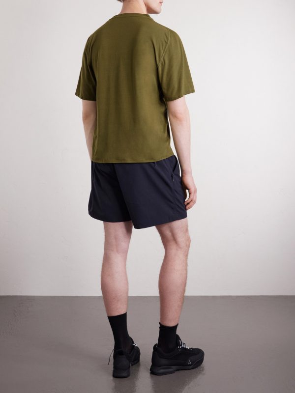 Drift Merino Wool-Blend Jersey T-Shirt - BK