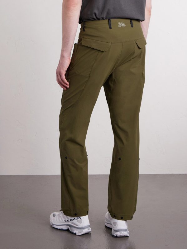 Traka Straight-Leg Recycled-Shell Trousers - BK Traka Straight-Leg Recycled-Shell Trousers - BK