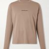 Lateral Peak Logo-Print Recycled-Jersey T-Shirt Lateral Peak Logo-Print Recycled-Jersey T-Shirt