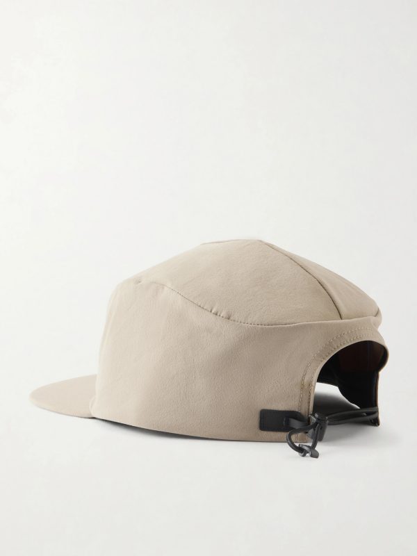 Radius Logo-Print Recycled-Shell Cap - BK