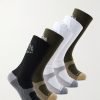 Pattern Active Three-Pack Jacquard-Knit Socks