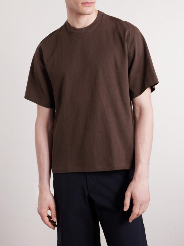 Root Organic Cotton and Hemp-Blend Jersey T-Shirt - FR Root Organic Cotton and Hemp-Blend Jersey T-Shirt - FR