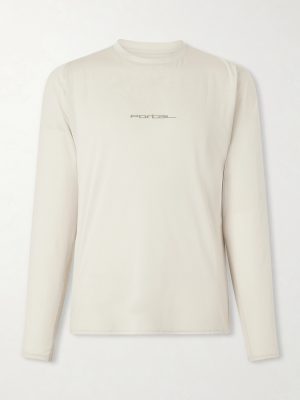 Lateral Peak Logo-Print Recycled-Jersey T-Shirt