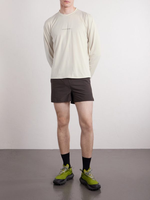 Lateral Peak Logo-Print Recycled-Jersey T-Shirt - OU Lateral Peak Logo-Print Recycled-Jersey T-Shirt - OU