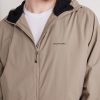 Level Alpha Logo-Print Fleece-Trimmed Recycled-Shell Jacket - CU Level Alpha Logo-Print Fleece-Trimmed Recycled-Shell Jacket - CU