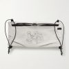 Borders Embroidered Ripstop-Trimmed Mesh Belt Bag Borders Embroidered Ripstop-Trimmed Mesh Belt Bag
