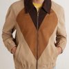 Panelled Suede Jacket - FR