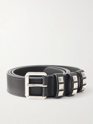 3cm Rockstud Leather Belt 3cm Rockstud Leather Belt